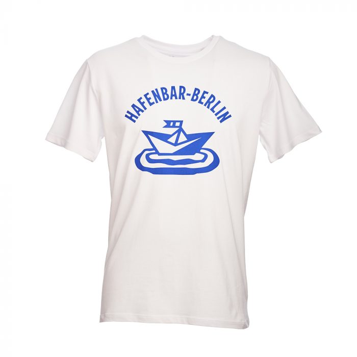 Herren T-Shirt „Hafenbar"weiß