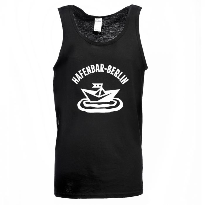 Damen Tanktop „Hafenbar" schwarz