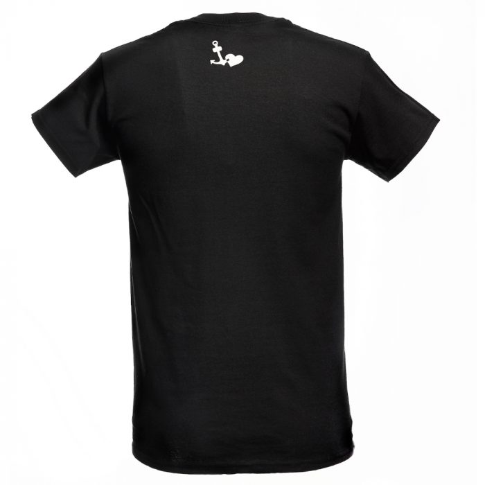 Herren T-Shirt „Hafenbar" schwarz – Bild 2